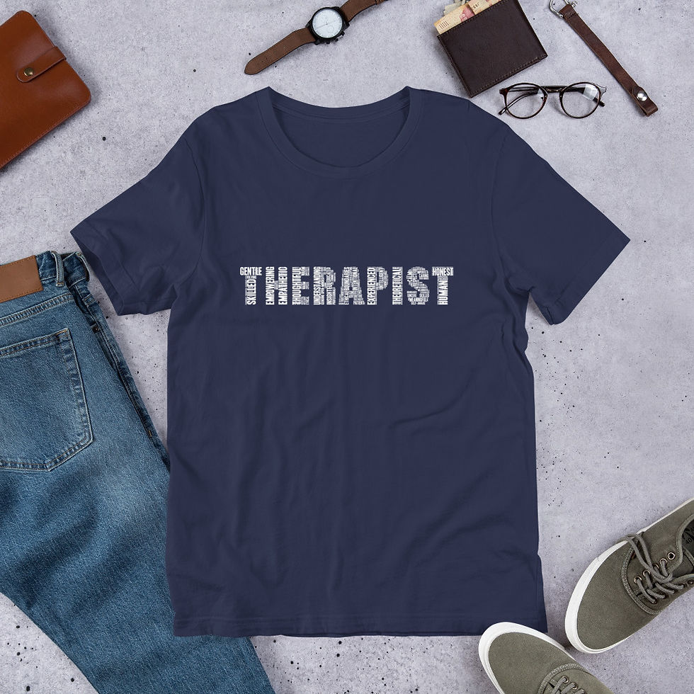 Thumbnail: Short-Sleeve Unisex T-Shirt - Therapist