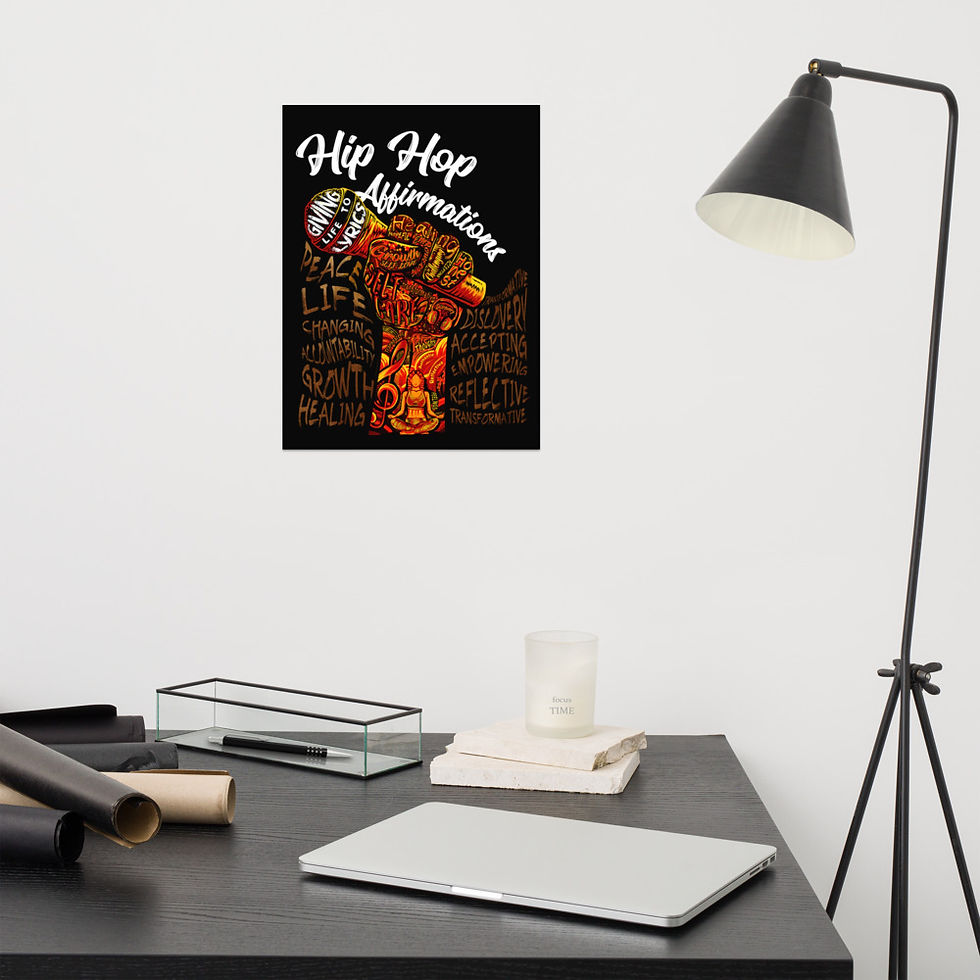 Thumbnail: Hip Hop Affirmations Poster
