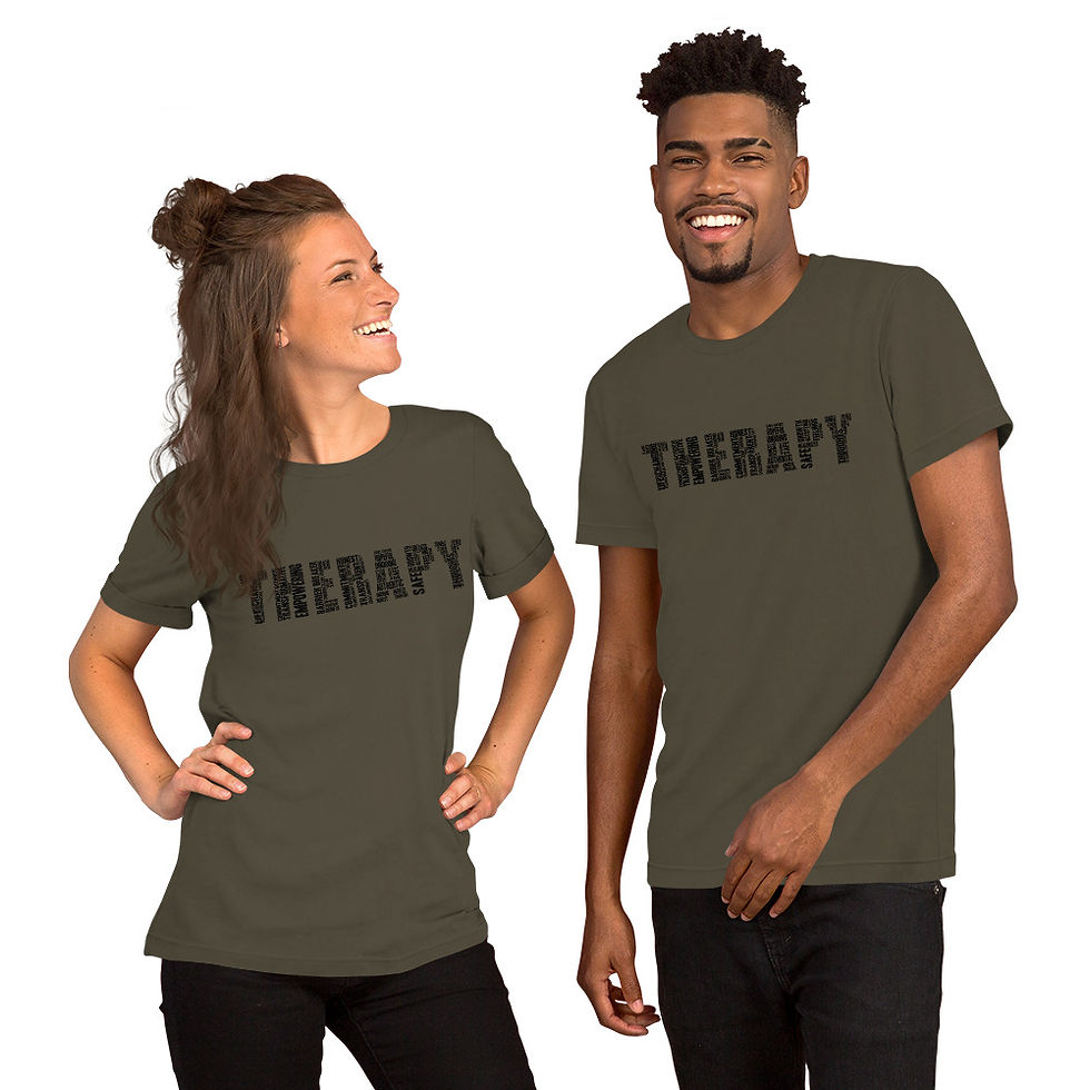 Thumbnail: Short-Sleeve Unisex T-Shirt - Therapy