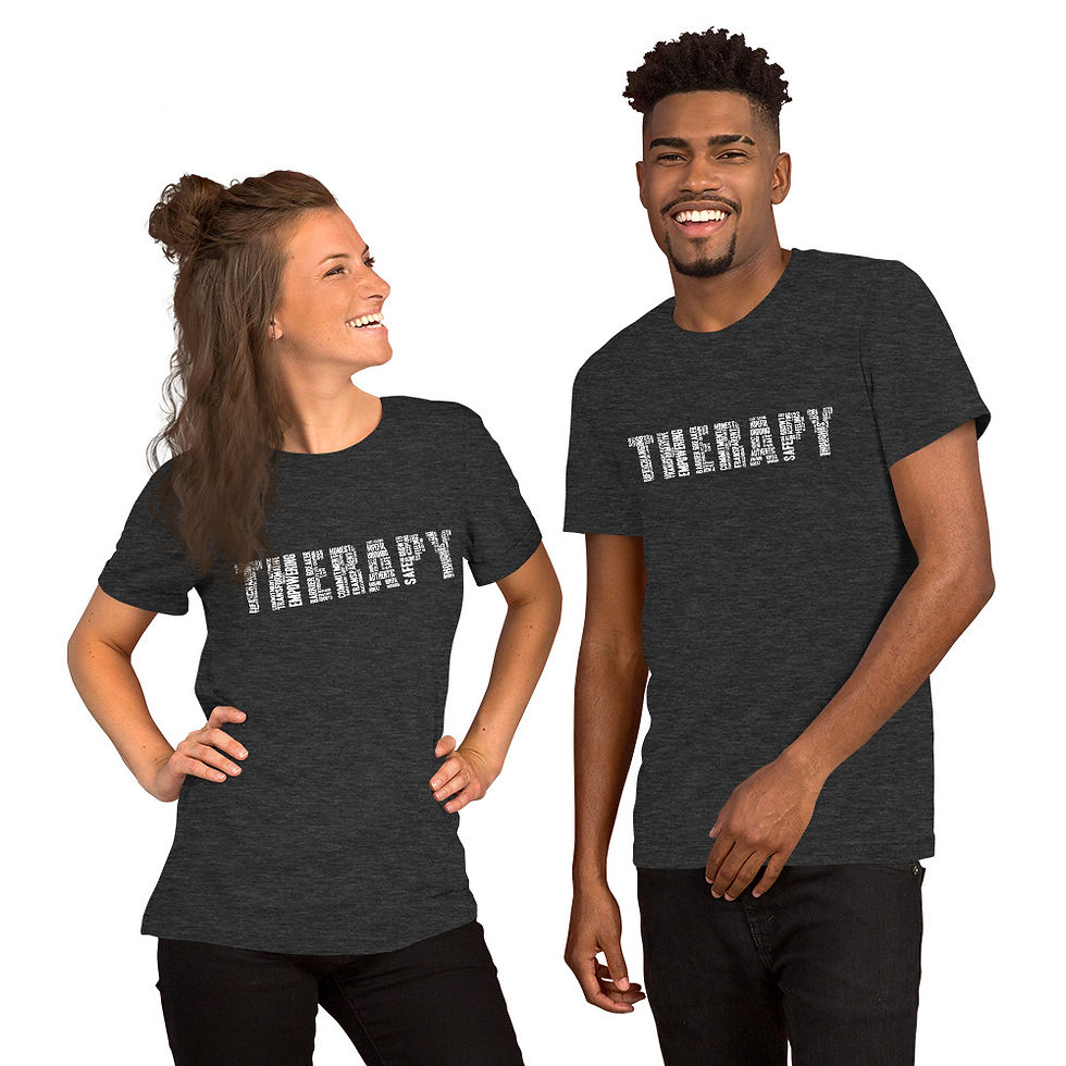 Thumbnail: Short-Sleeve Unisex T-Shirt - Therapy