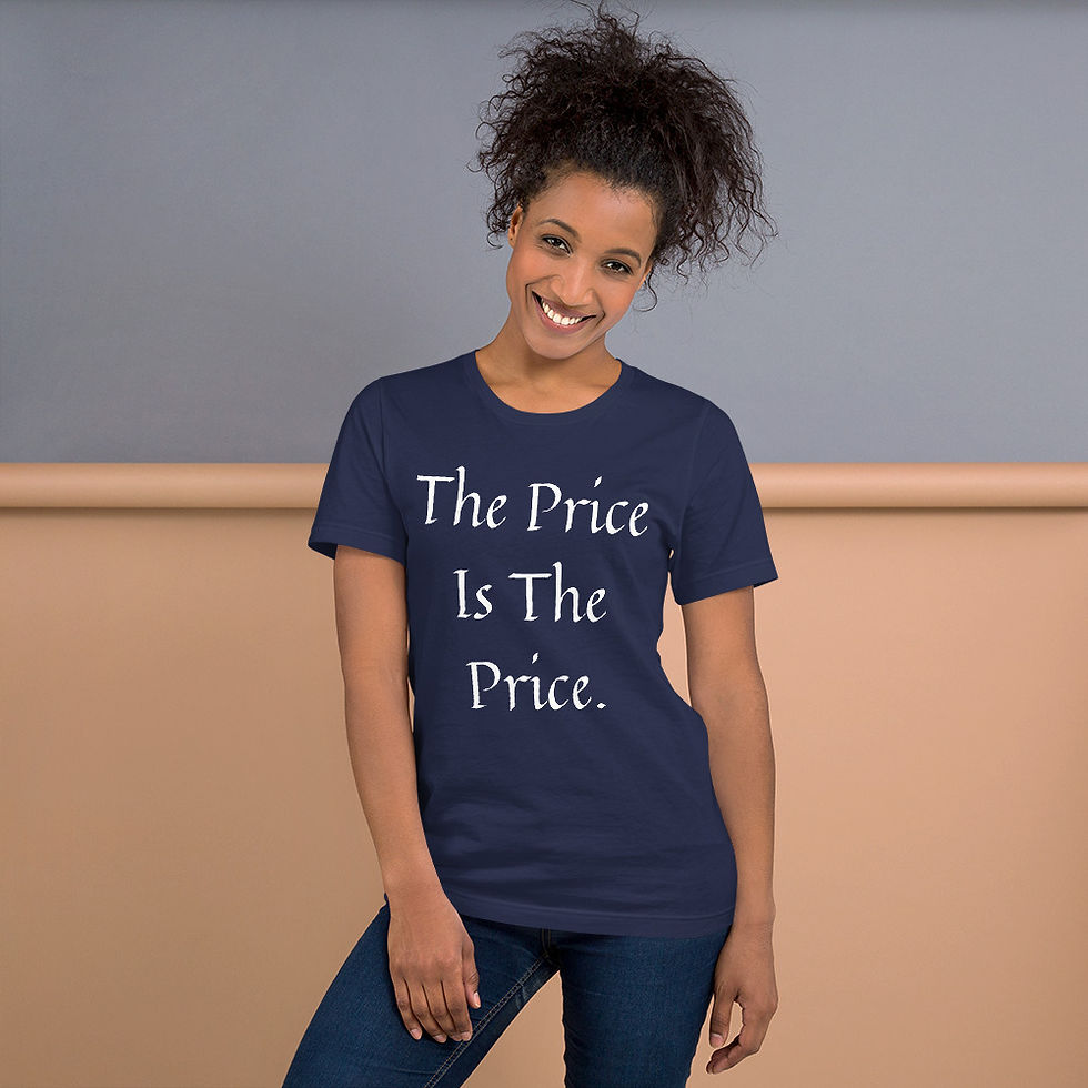 Thumbnail: Short-sleeve unisex t-shirt - Price