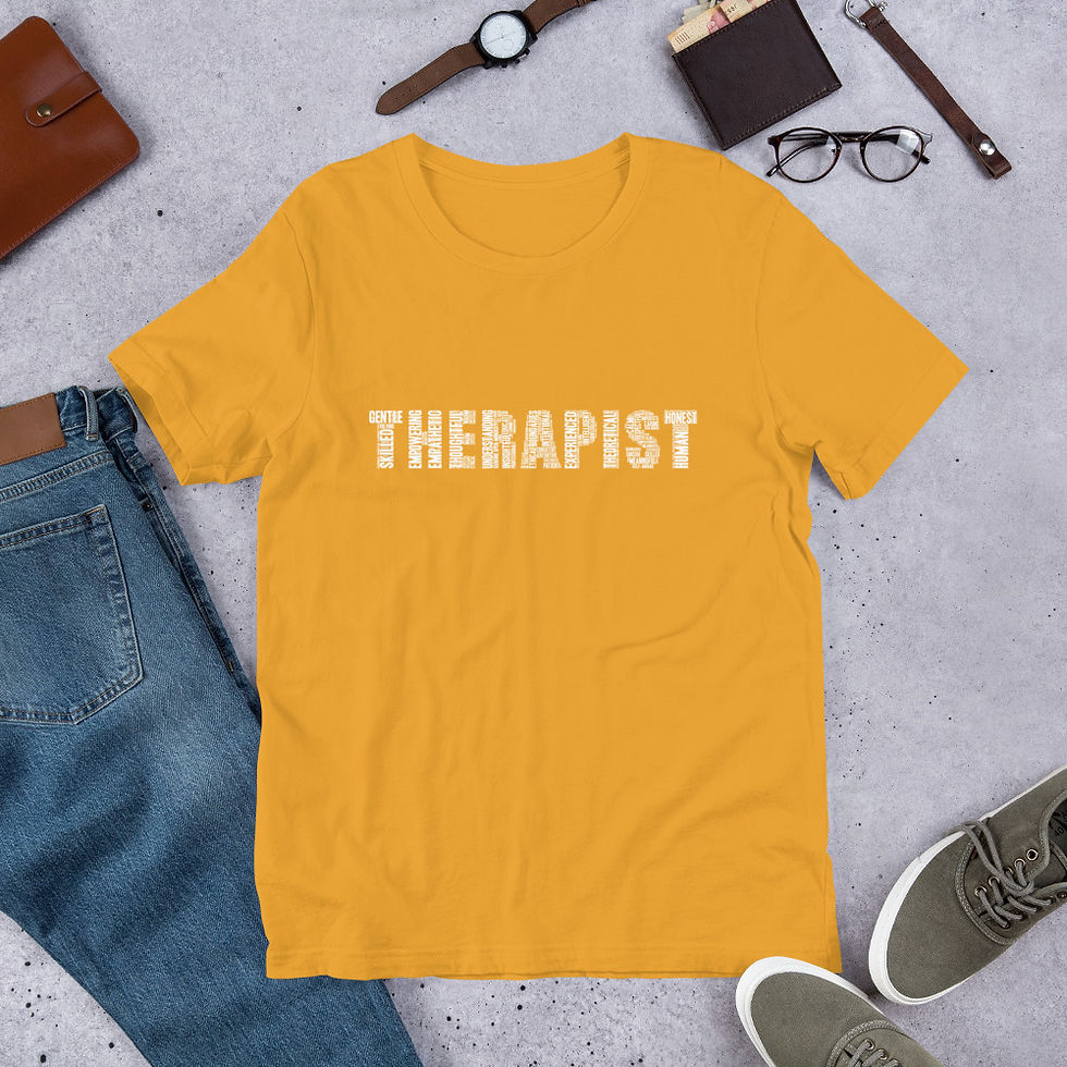 Thumbnail: Short-Sleeve Unisex T-Shirt - Therapist