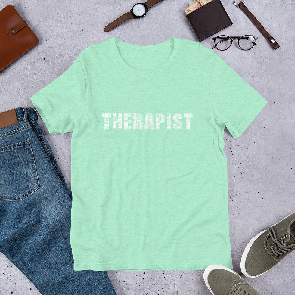 Thumbnail: Short-Sleeve Unisex T-Shirt - Therapist