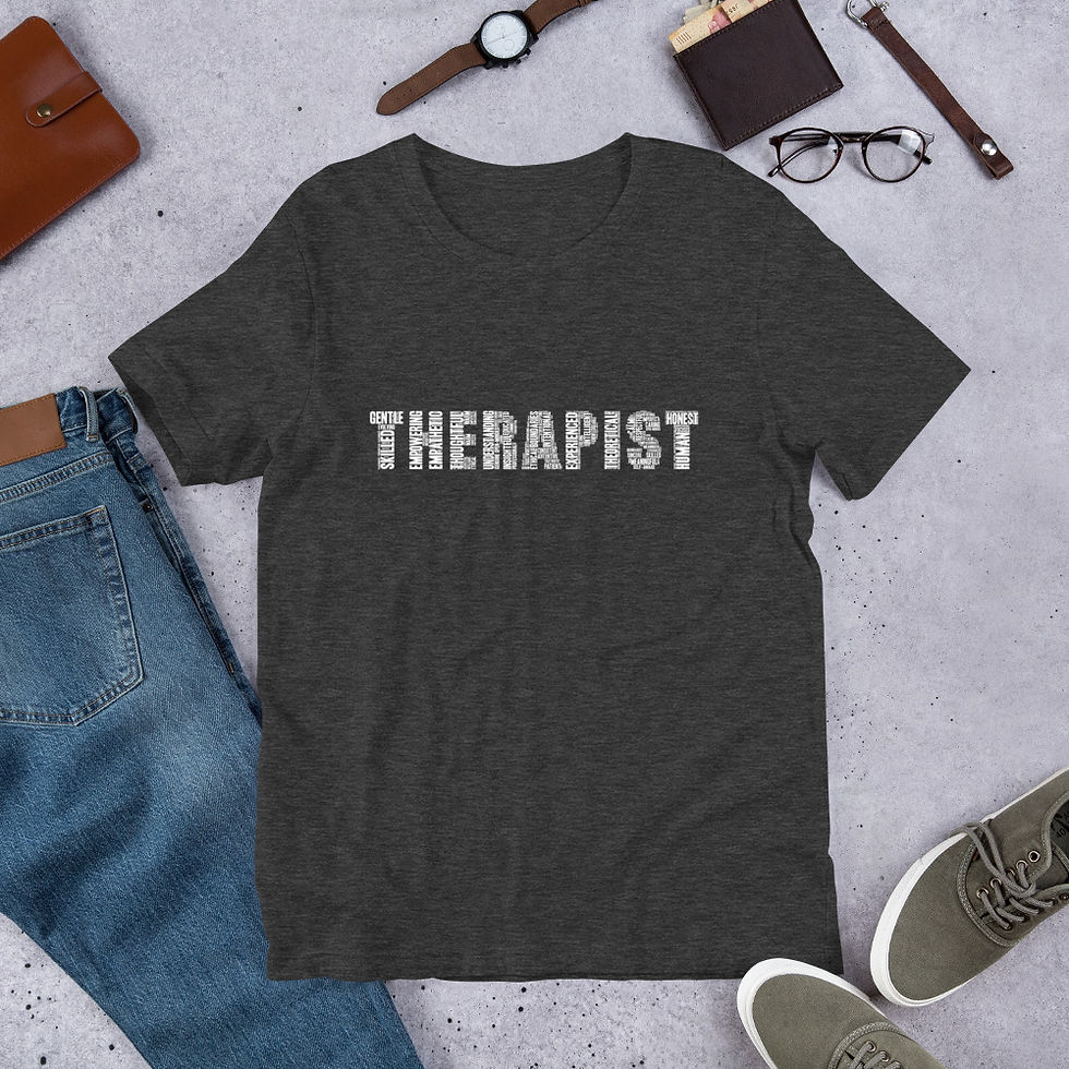 Thumbnail: Short-Sleeve Unisex T-Shirt - Therapist
