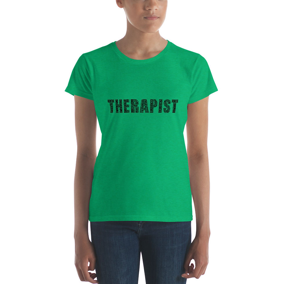Thumbnail: Women's Fashion Fit T-Shirt - Therapist