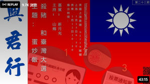 《蛋炒飯｜殺豬｜台灣大選 · 與君行》 第二十三期