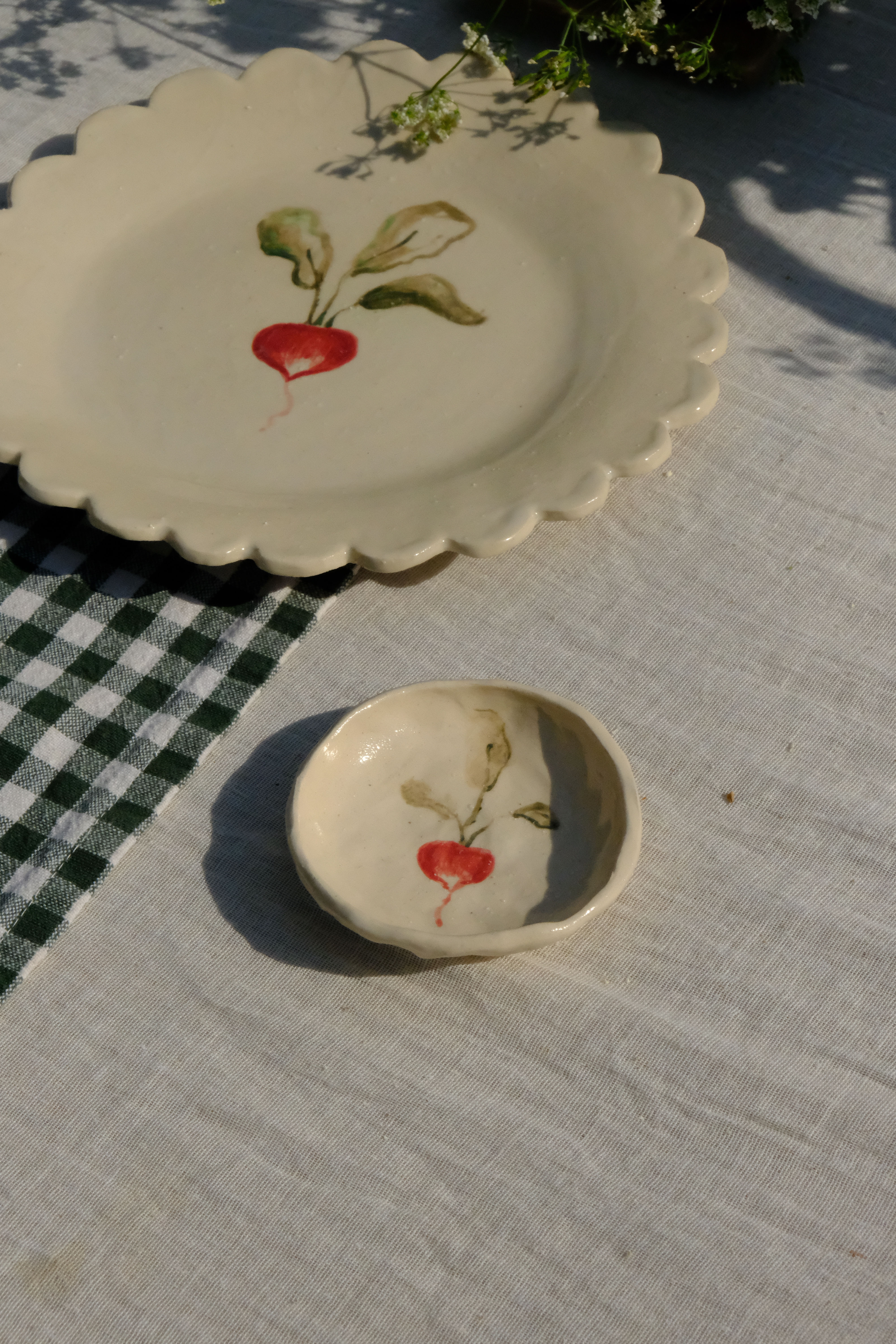 Radish Picnic Snack Dish