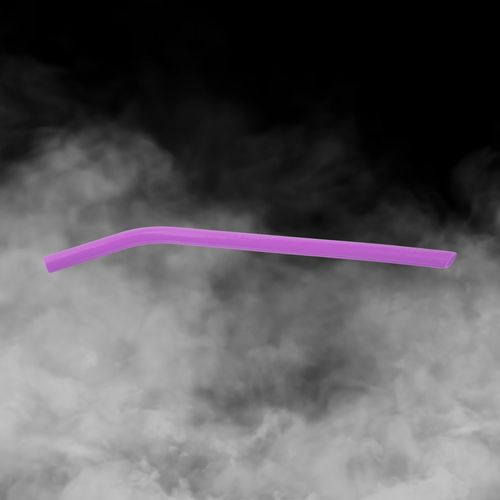 10" Silicone Straw Kzoo Laser
