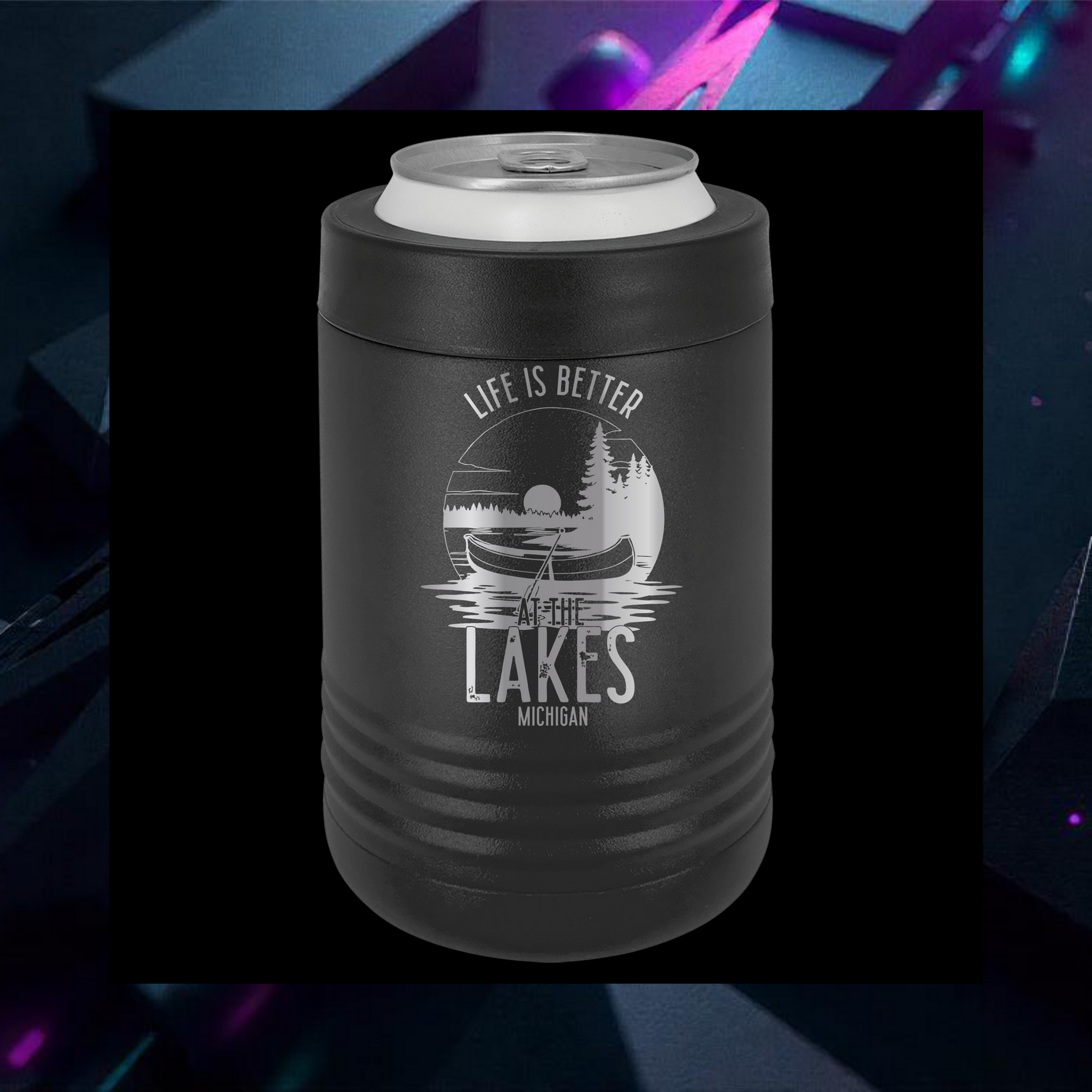 Michigan Insulated Koozie