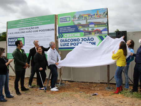 DIÁCONO JOÃO LUIZ POZZOBON RECEBERÁ CRECHE