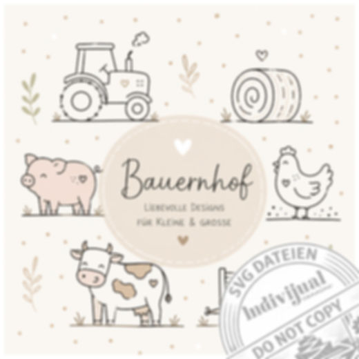 Plott und Laserdatei Bauernhof  SVG