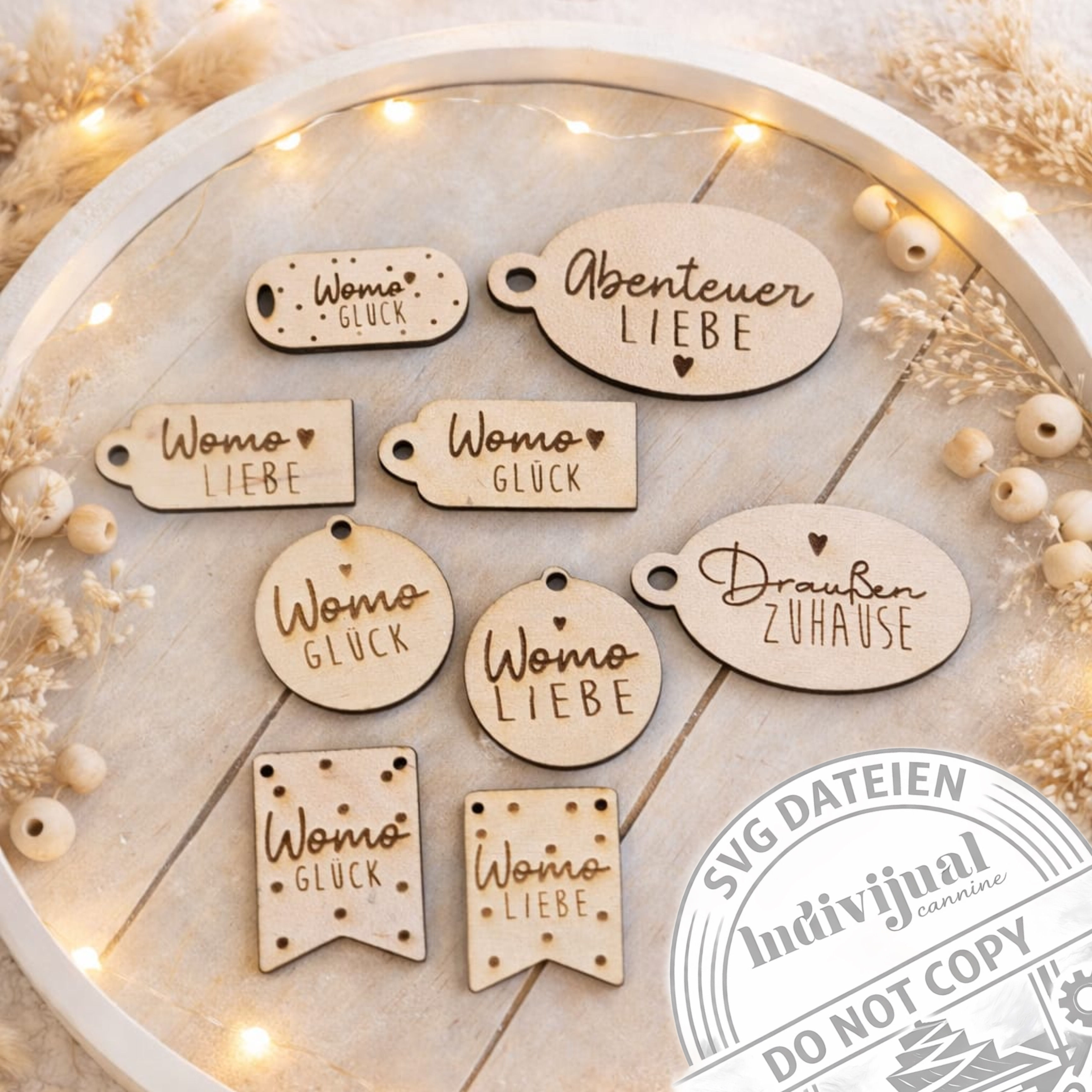 Laser Wohnmobil Anhänger SVG