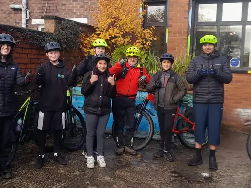 Young people's bike club gets underway