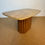 Thumbnail: Tan & Faux Copper Vein Dining Table – 1/6 Scale for Doll Dioramas