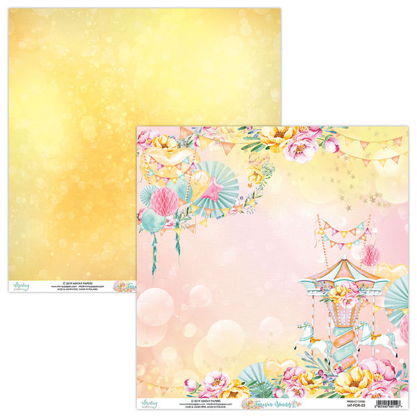 Miniaturbild: ENSEMBLE DE PAPIER 30,5X30,5cm - Forever Young - Mintay