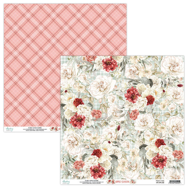 Thumbnail: ENSEMBLE DE PAPIER 30,5X30,5cm - Apple Season - Mintay
