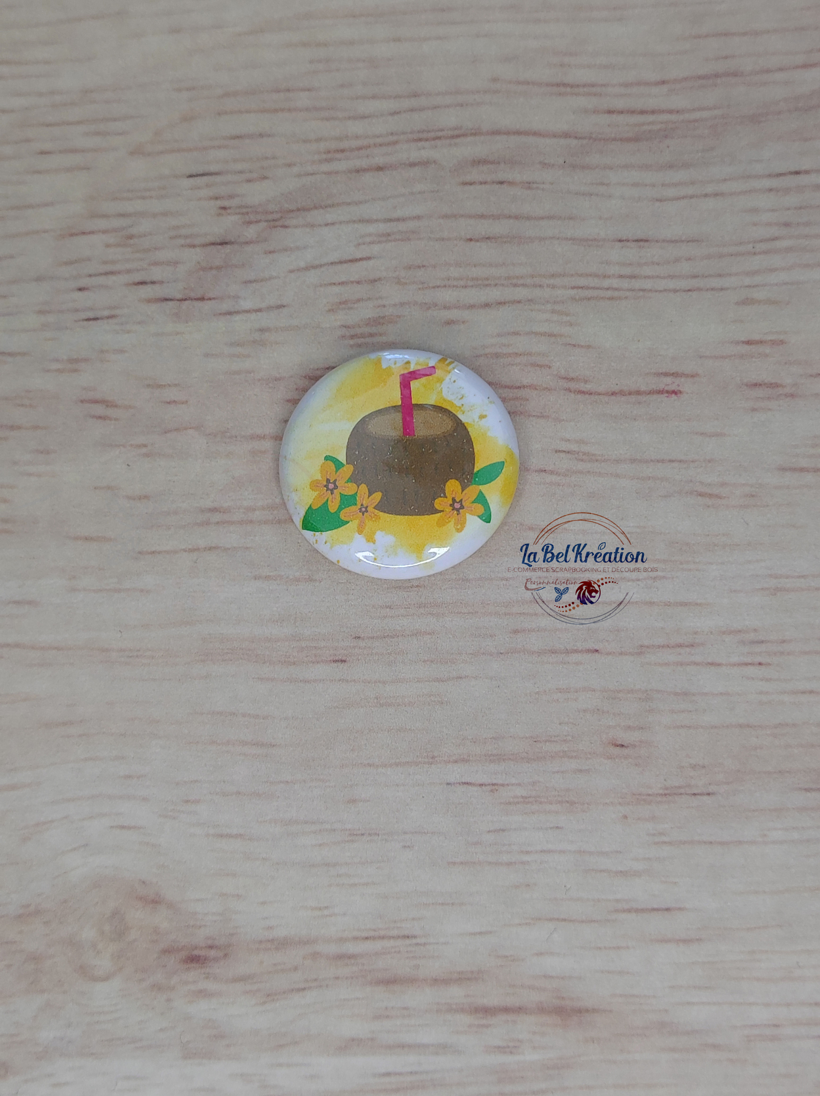 Badge "Cocktail coco"