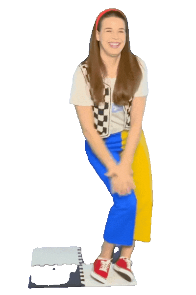 Ms. Adrienne Dancing on black and white squares • Musical Chess.gif