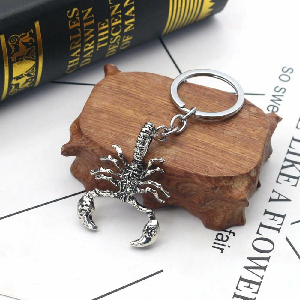 Scorpion Keychain Keyring Key Chain Ring Retro Alloy