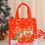Thumbnail: 12pcs Non-woven Christmas Snowman Mixed Tote Shoulder Gift Bag Bgs