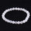 Thumbnail: New 6mm Beaded Bracelets for Women White Quartz Reiki Energy Natural Stone Heali