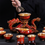 Thumbnail: High-End Kung Fu Travel Teapot and Tea Cup Set, Automatic Tea Set, Chinese Drago