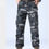 Thumbnail: Camo Cargo Pants Men Tactical Camouflage Overalls Cotton Multi-Pocket Trousers C
