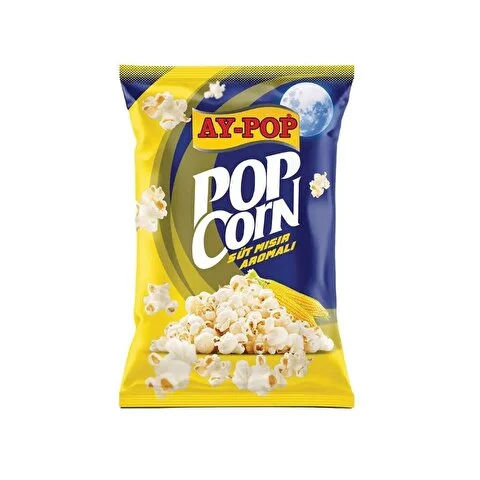 Ay-Pop Popcorn Süt Mısır Aromalı Patlamış Mısır 65 G