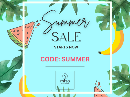 🌞 Summer Sales! Οι εκπτώσεις άρχισαν! Με -10% έξτρα σε όλα τα προϊόντα έως το τέλος της ημέρας.
