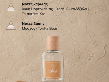 Πυραμίδα του αρώματος με νότες κορυφής,  καρδιάς και βάσης