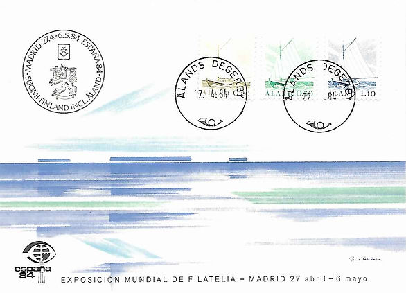 Espana 84, Madrid, Spain Exhibition Card I