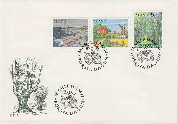 FDC: Aland landscapes