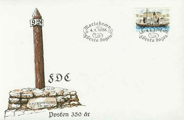 350 years postal service