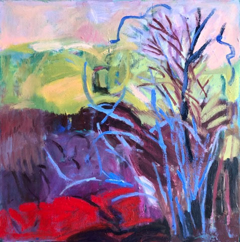 Memory of Vermont - 16 x 16 inches