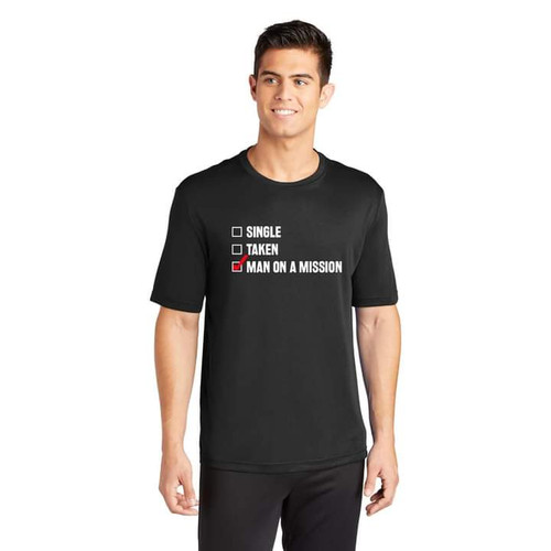 Man On A Mission Shirts (front & back word front) | Mysite