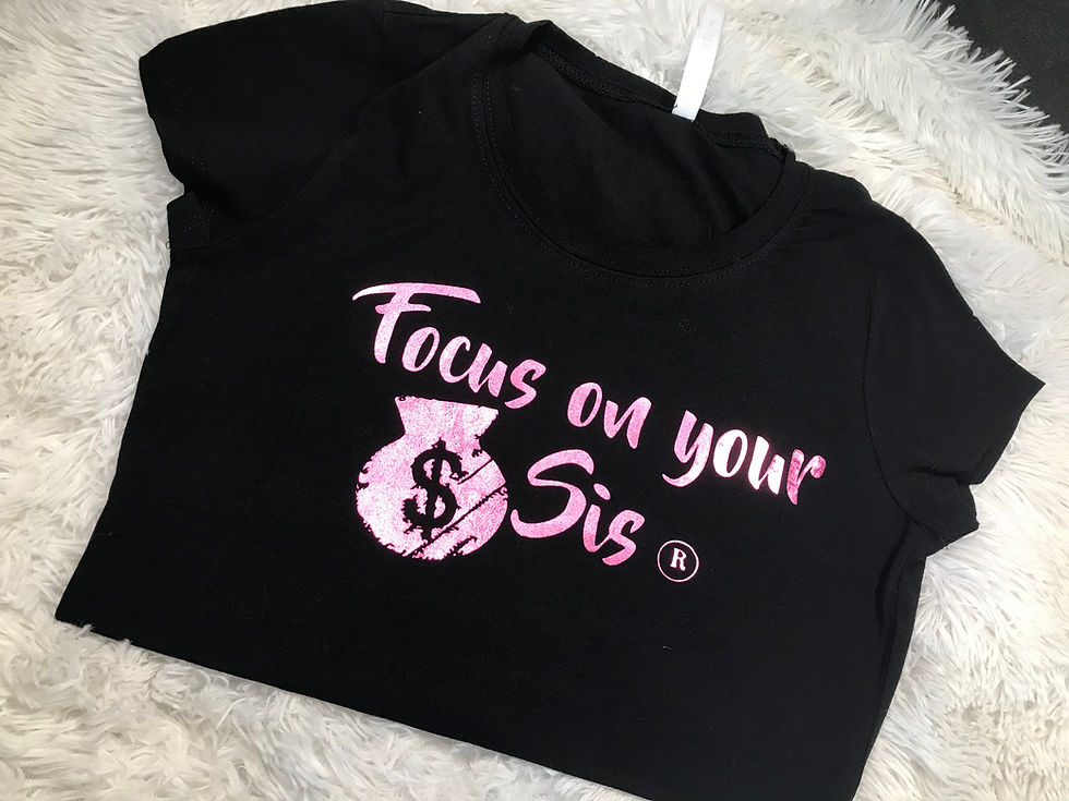 Thumbnail: Get our “Focus on Your Bag Sis TM --- T-Shirts 