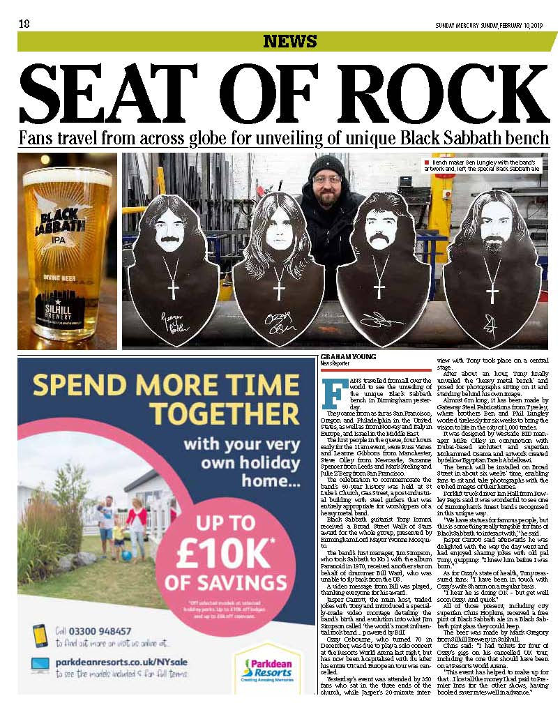 10 02 19 Sunday Mercury - Sabbath Bench