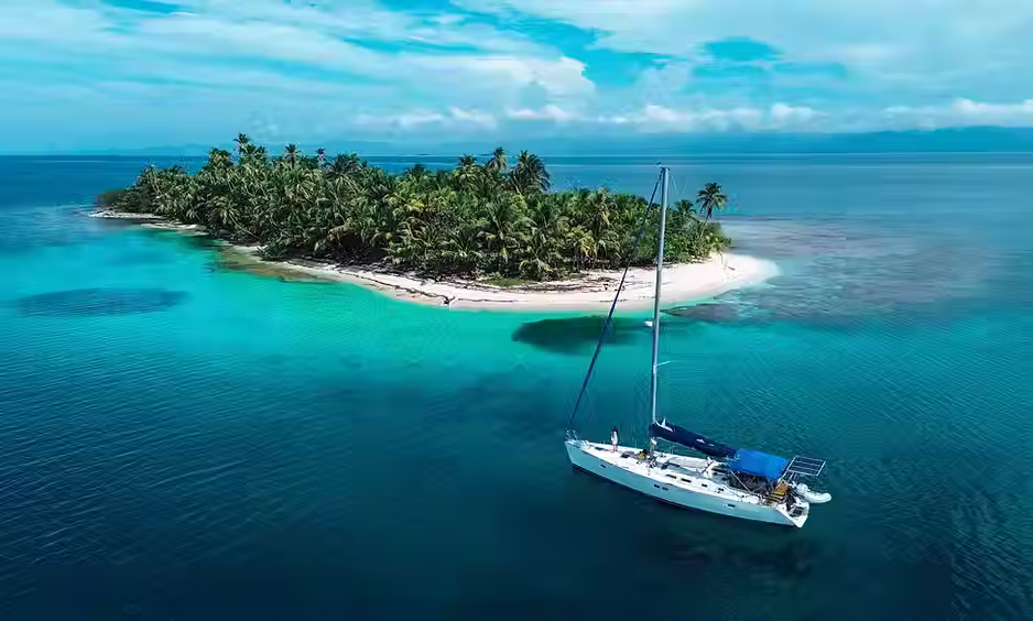 San Blá Panamá en velero