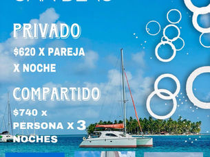 supero oferta catamaran en San Blas