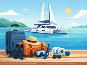 Cómo preparar equipaje para catamarán