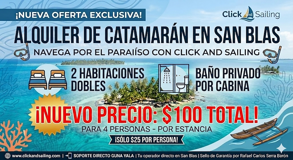 San Blas Sailing: Cómo alquilar un catamarán privado al mejor precio de operador directo en 2026