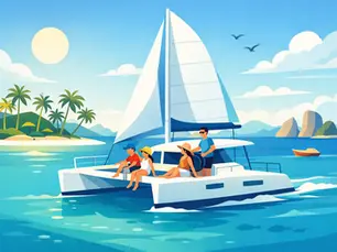 Family catamaran trip to San Blas