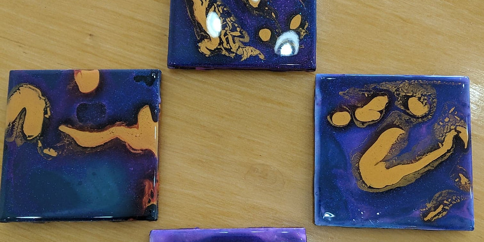 DIY Pour Coasters