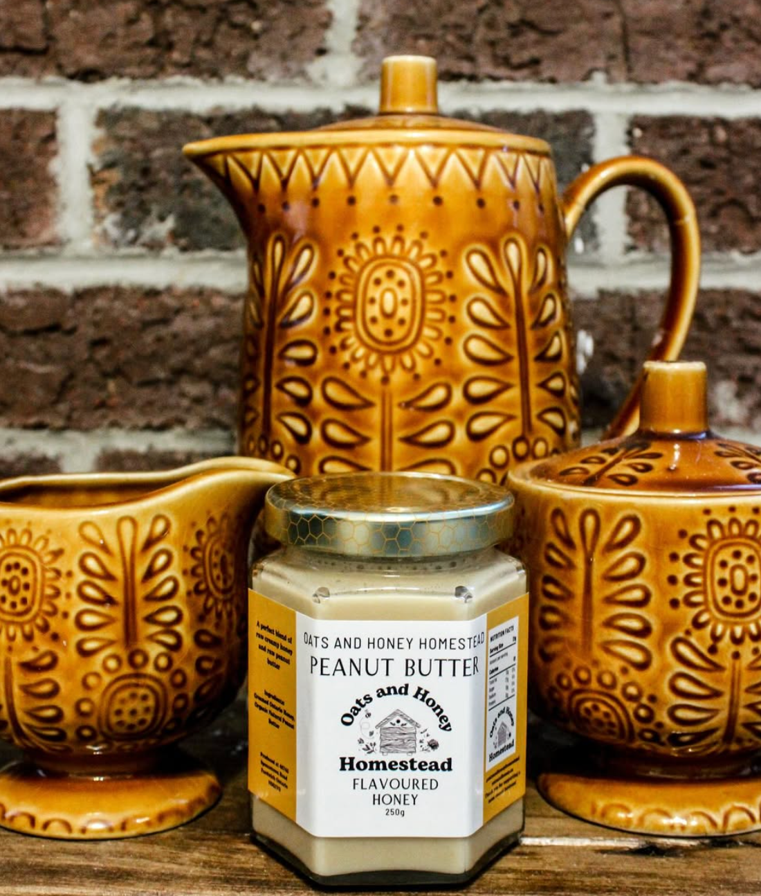 Peanut Butter, Creamed Honey