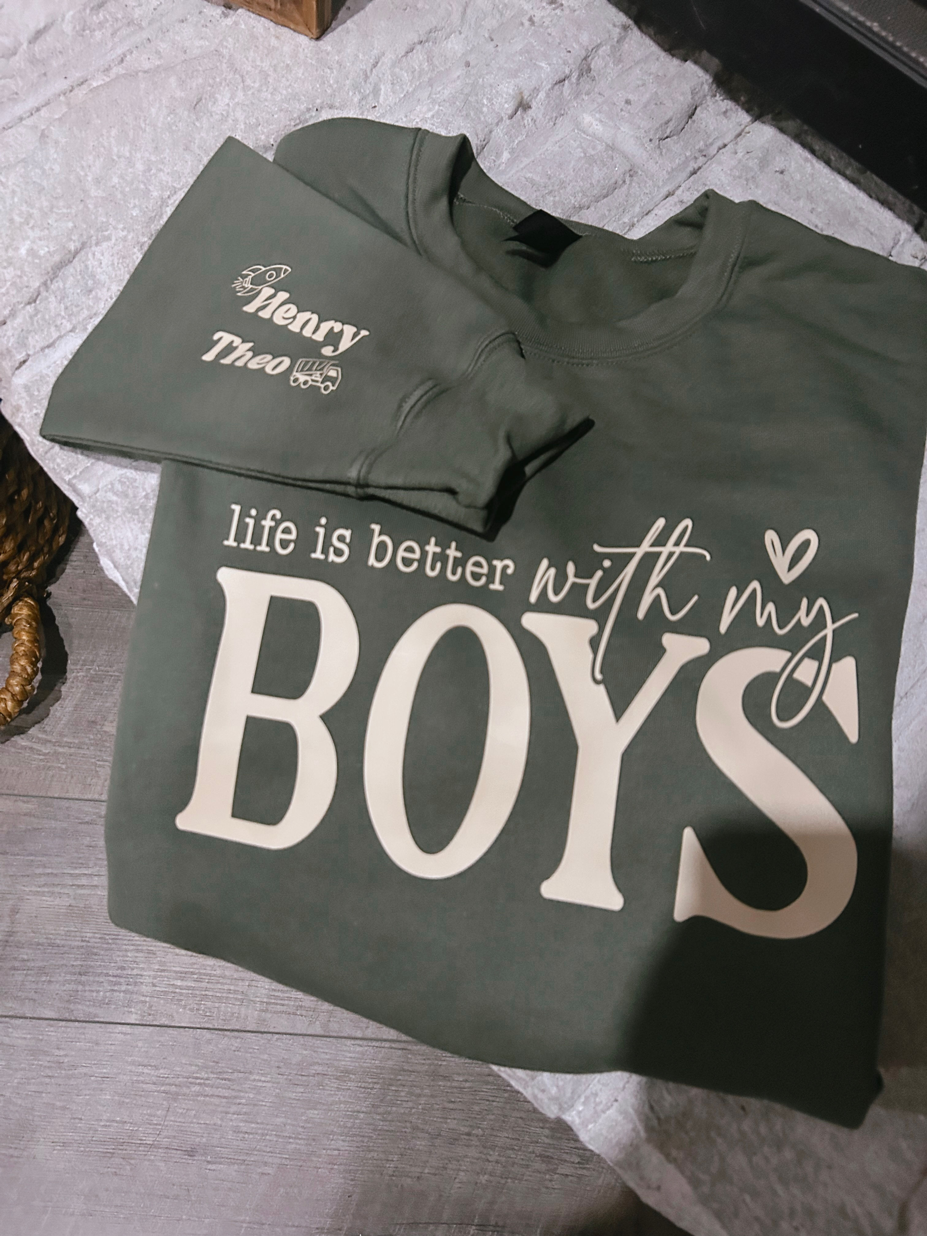 Life is Better with my Boys