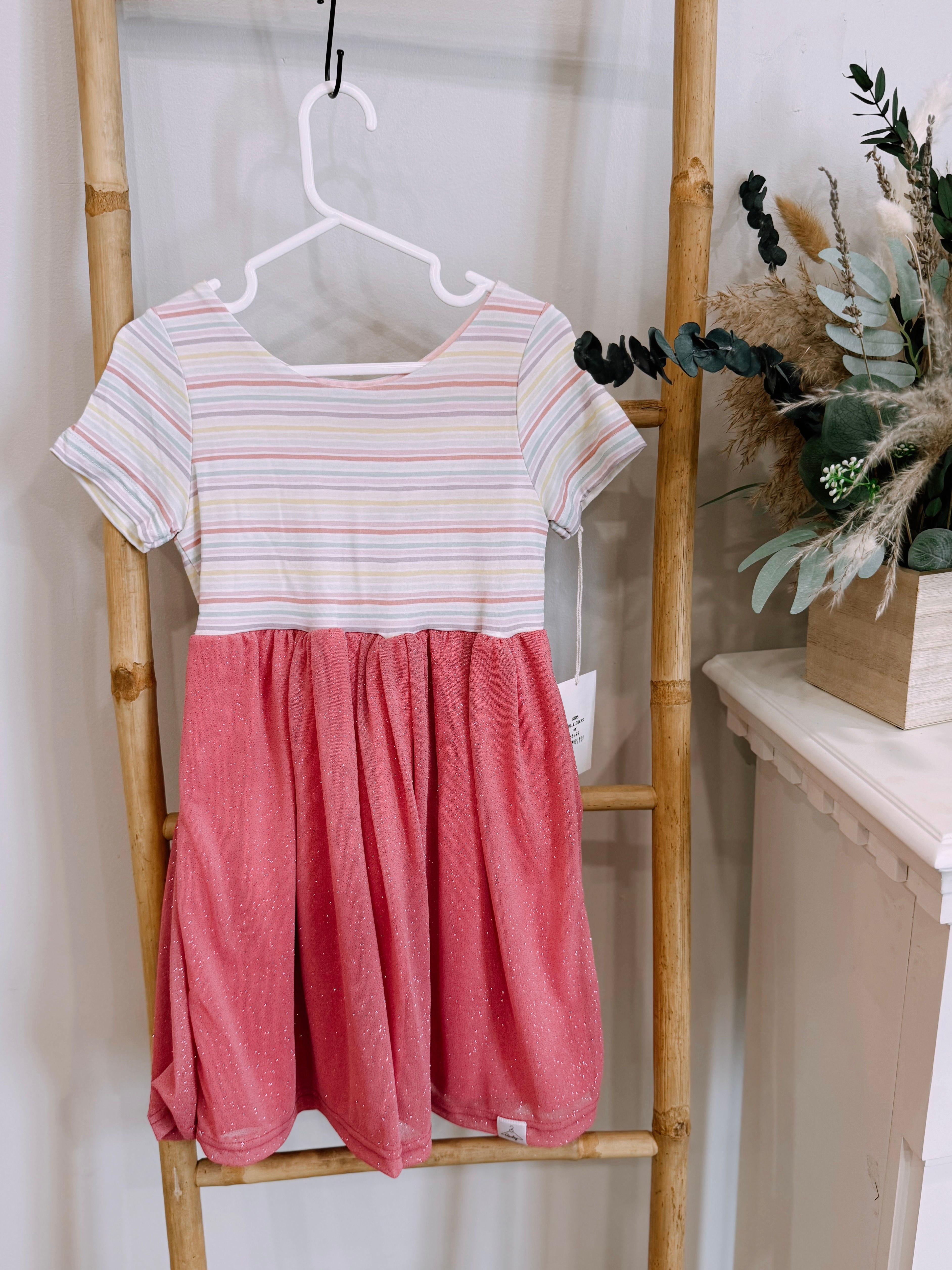 Striped, Bamboo Play Dress