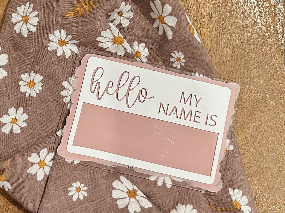Thumbnail: "Hello, I'm New Here" Sign