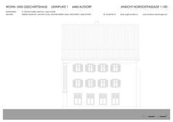 14 ANSICHT NORDOSTFASSADE 1_100