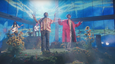 24KGoldn ft. iann dior "MOOD" Live on Ellen