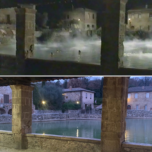 Loggiato di S. Caterina, Bagno Vignoni, San Quirico d'Orcia (Siena)